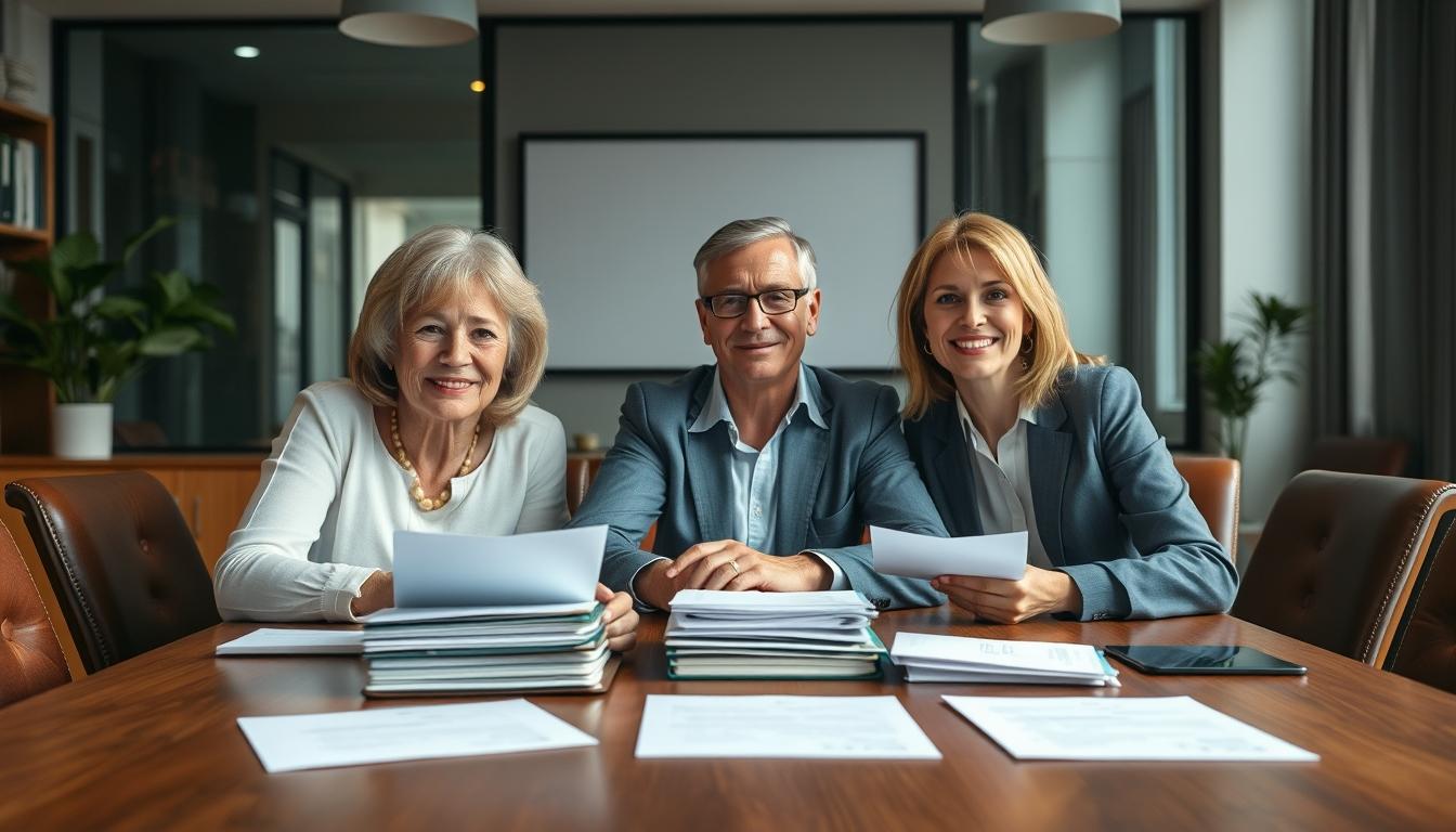 Property settlement documents and transfer review